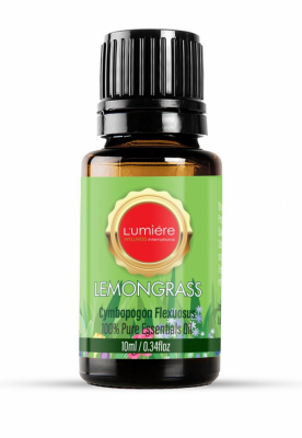 100% Pure Organic Lemongrass Essential Oil 10ml